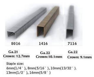 22 gauge air stapler